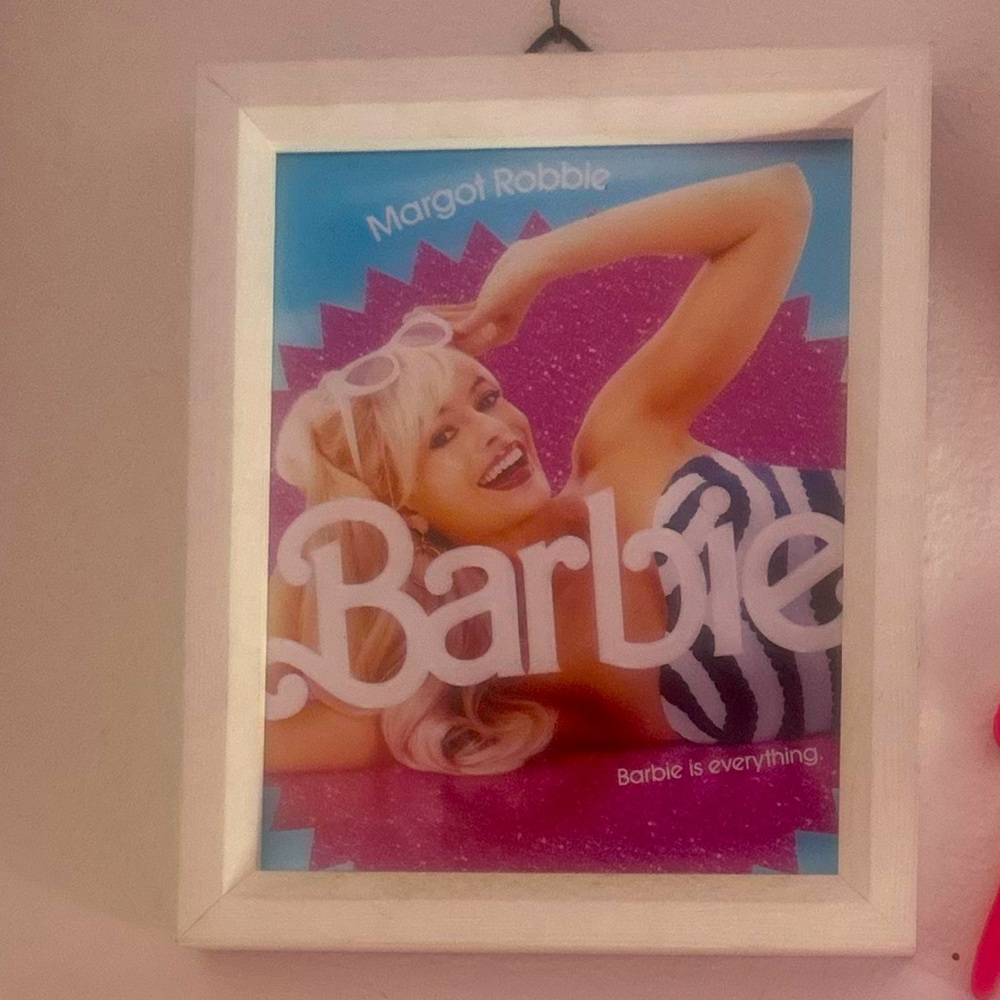 💖💖💖 BARBIE FRAMED HANGING PICTURE💖💖💖
